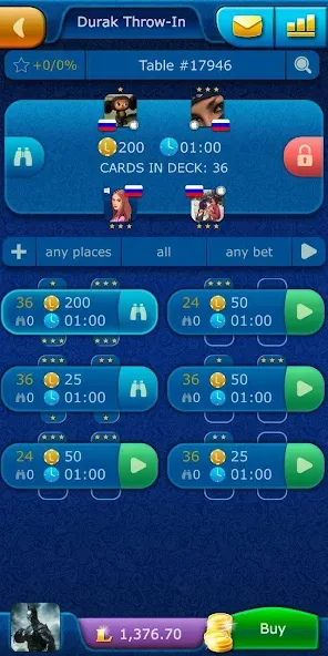 Durak LiveGames online МОД/Взлом [Много монет, Открытые уровни и Мега MOD] Screenshot 3