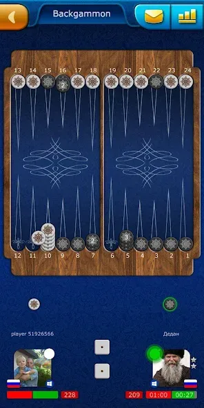 Backgammon LiveGames online МОД/Взлом [Деньги, Монеты и Меню MOD] Screenshot 3