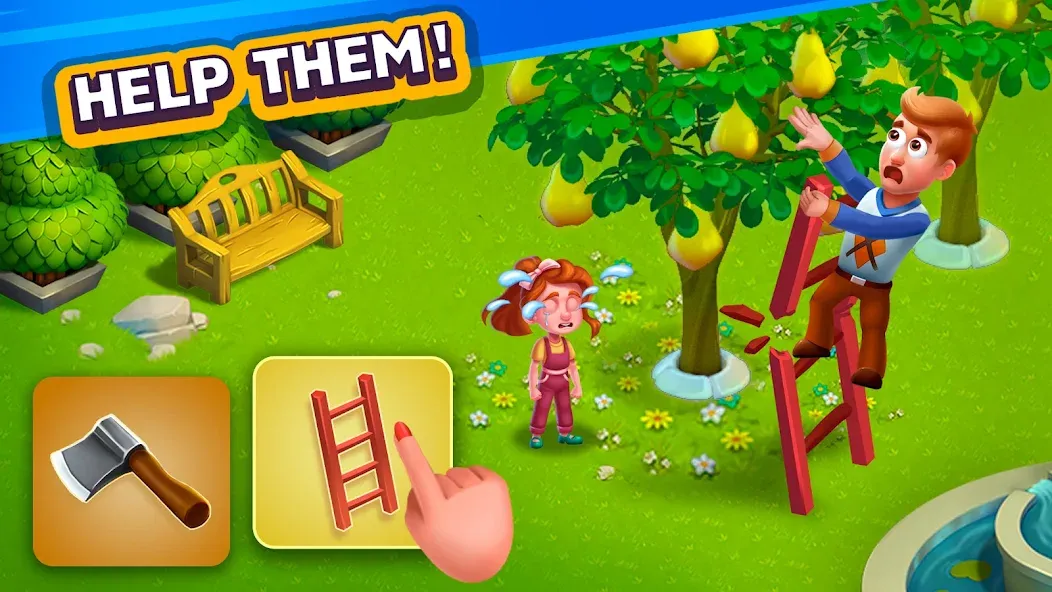 Golden Farm МОД/Взлом [Деньги, Монеты и Меню MOD] Screenshot 1