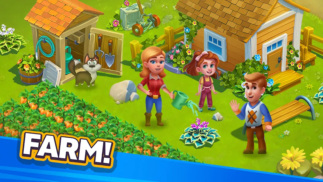 Golden Farm МОД/Взлом [Деньги, Монеты и Меню MOD] Screenshot 3