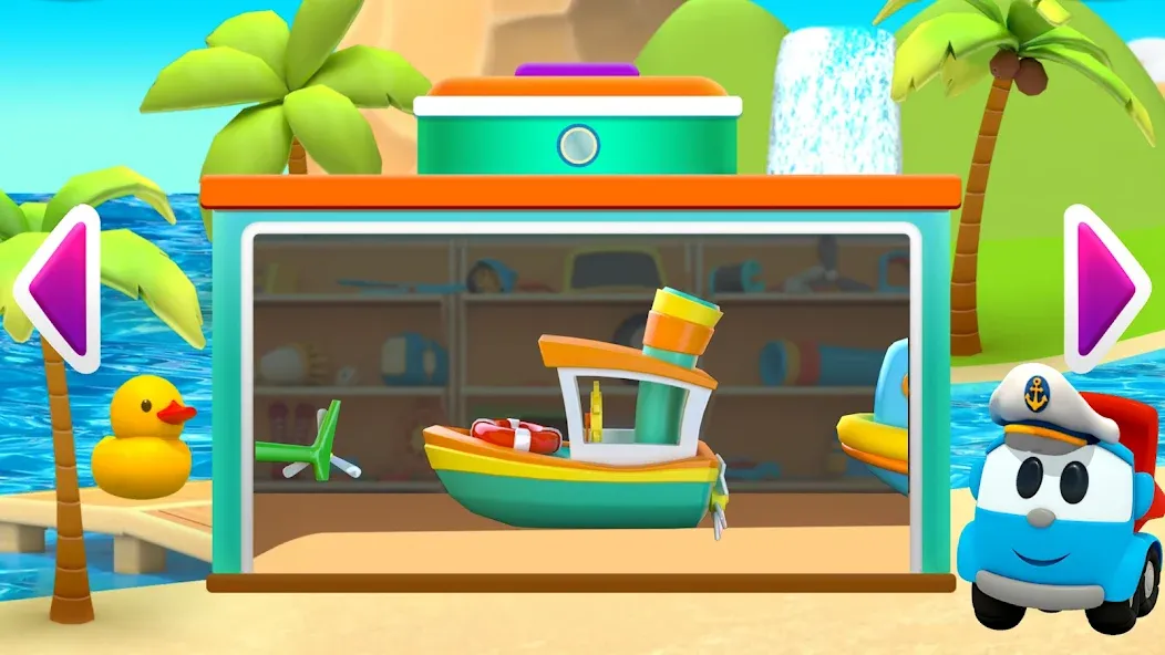 Leo 2: Puzzles & Cars for Kids МОД/Взлом [Деньги, Монеты и Меню MOD] Screenshot 3