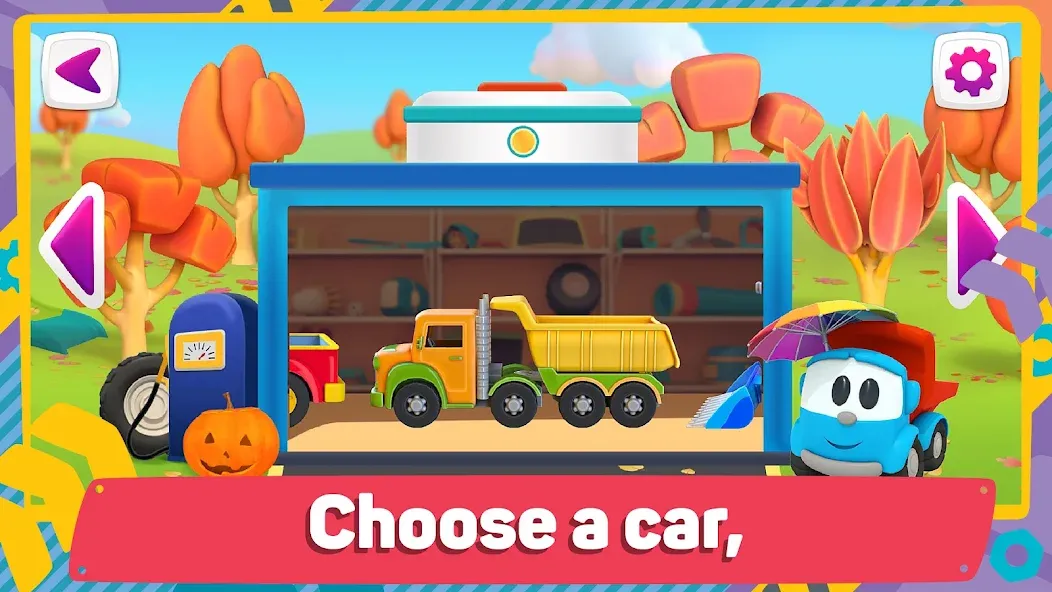 Leo 2: Puzzles & Cars for Kids МОД/Взлом [Деньги, Монеты и Меню MOD] Screenshot 4