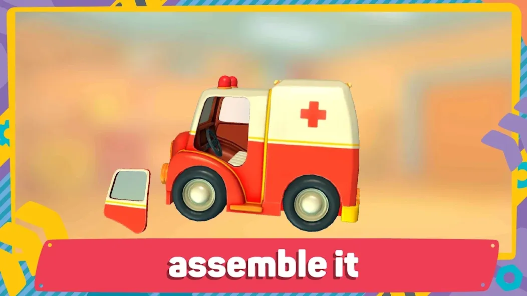 Leo 2: Puzzles & Cars for Kids МОД/Взлом [Деньги, Монеты и Меню MOD] Screenshot 5