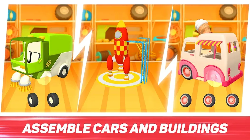 Leo Runner: car games for kids МОД/Взлом [Деньги, Монеты и Меню MOD] Screenshot 2