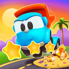 Скачать Leo Runner: car games for kids Взлом (Все машины разблокированы) на Андроид