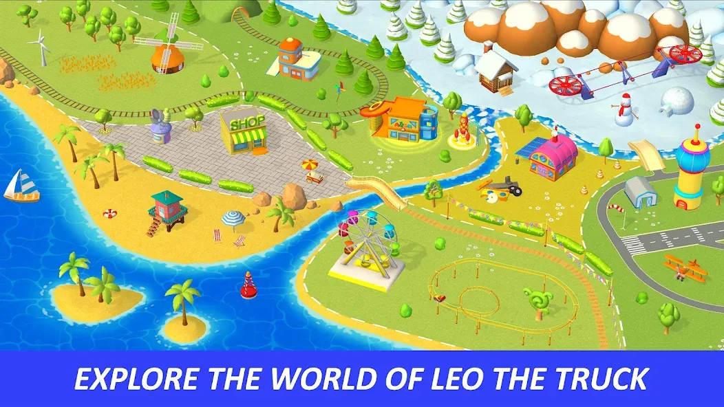 Leo's World: toddler adventure МОД/Взлом [Много монет, Открытые уровни и Мега MOD] Screenshot 1