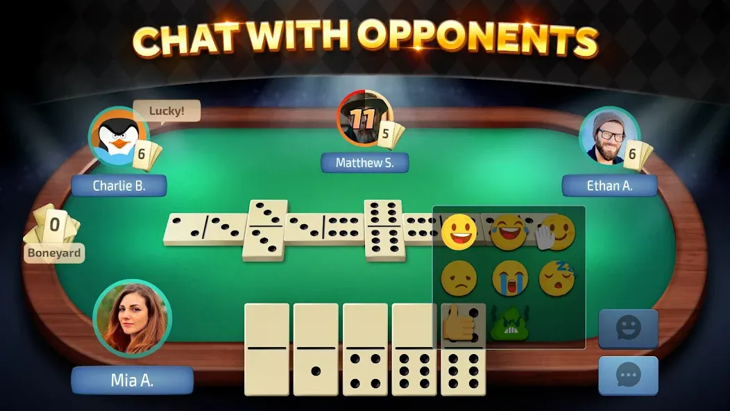 Domino - Dominos online game МОД/Взлом [Меню, Бесконечные монеты и Открытые уровни] Screenshot 1