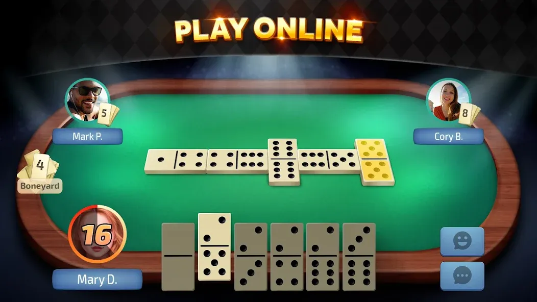 Domino - Dominos online game МОД/Взлом [Меню, Бесконечные монеты и Открытые уровни] Screenshot 2