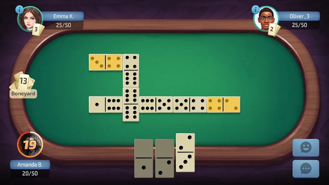 Domino - Dominos online game МОД/Взлом [Меню, Бесконечные монеты и Открытые уровни] Screenshot 5