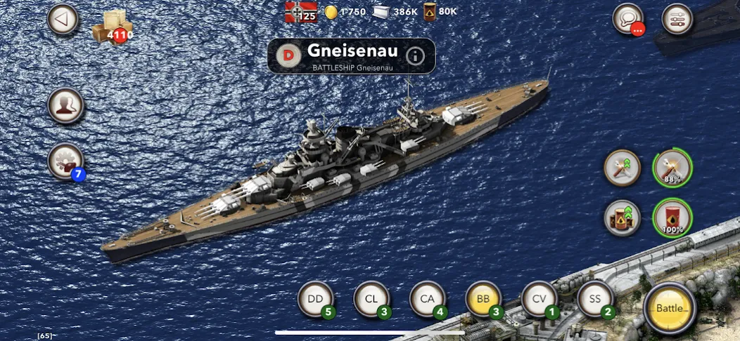 Navy Field: Online Sea Battles (НеиФилд) МОД/Взлом [Деньги, Монеты и Меню MOD] Screenshot 2