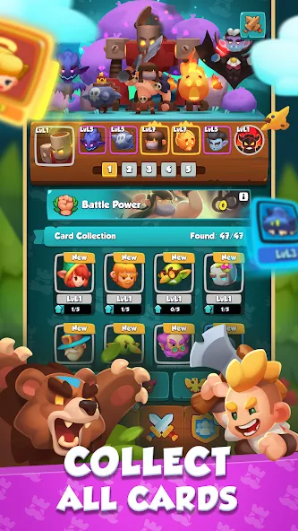 Rush Arena: PvP Tower Defense (Раш Арена) МОД/Взлом [Много монет, Открытые уровни и Мега MOD] Screenshot 3