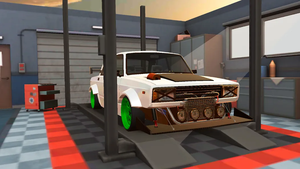 Turbo VAZ: Traffic Racer МОД/Взлом [Много монет, Открытые уровни и Мега MOD] Screenshot 1