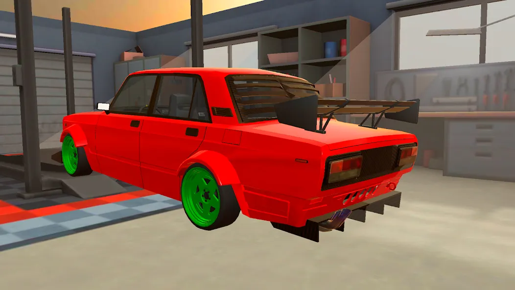 Turbo VAZ: Traffic Racer МОД/Взлом [Много монет, Открытые уровни и Мега MOD] Screenshot 2