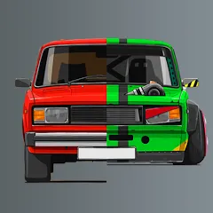 Скачать Взломанная Turbo VAZ: Traffic Racer на Андроид (Много денег)