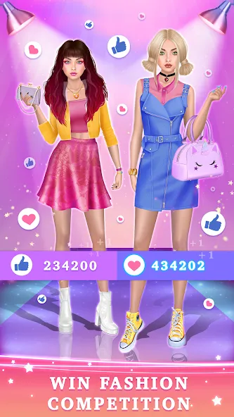 BFF Makeover - Spa & Dress Up МОД/Взлом [Много монет, Открытые уровни и Мега MOD] Screenshot 3
