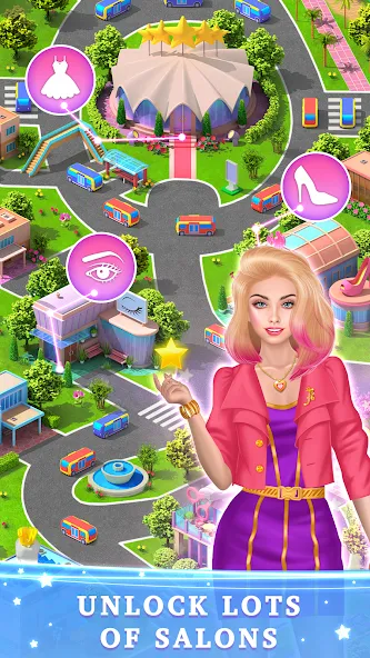 BFF Makeover - Spa & Dress Up МОД/Взлом [Много монет, Открытые уровни и Мега MOD] Screenshot 5