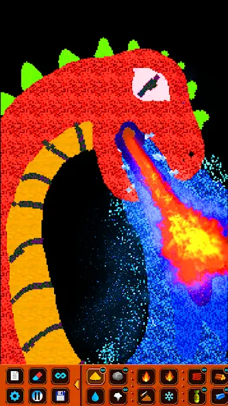 SandBox: Powder Simulator МОД/Взлом [Бесконечные деньги, Монеты и Мега MOD] Screenshot 2
