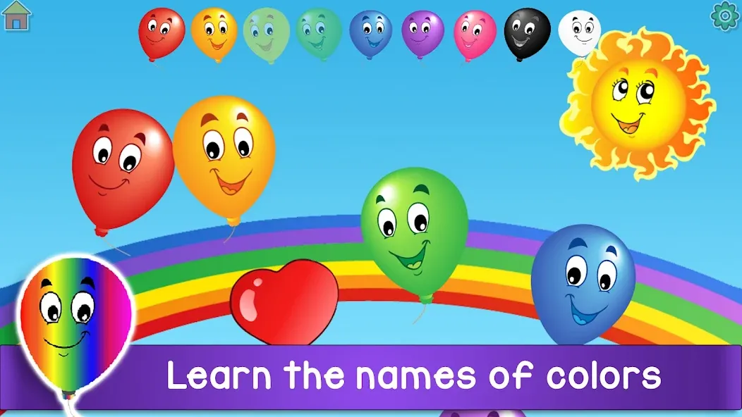 Kids Balloon Pop Game МОД/Взлом [Много денег, Монет и Все открыто] Screenshot 5