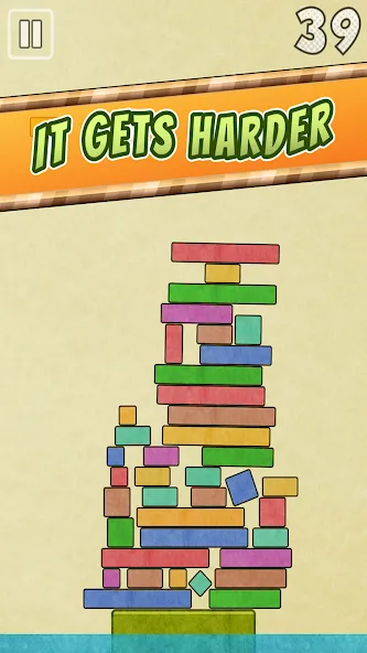 Drop Stack Block Stacking Game (Дроп Стэк блочная игра с укладкой блоков) МОД/Взлом [Бесконечные деньги, Монеты и Мега MOD] Screenshot 5