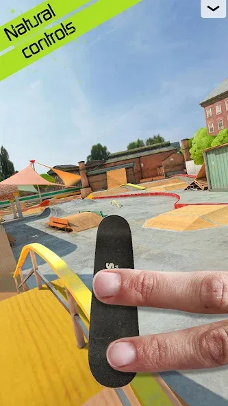 Touchgrind Skate 2 (Тачгринд Скейт 2) МОД/Взлом [Меню, Бесконечные монеты и Открытые уровни] Screenshot 1