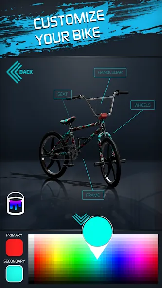 Touchgrind BMX 2 (Тачгринд ВМХ 2) МОД/Взлом [Много монет, Открытые уровни и Мега MOD] Screenshot 2