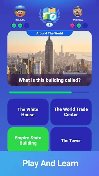 QuizDuel! Quiz & Trivia Game МОД/Взлом [Все открыто, Дополнительные деньги и Меню MOD] Screenshot 2