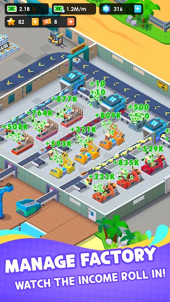 Seafood Inc - Tycoon, Idle (Айдл Сифуд Инк) МОД/Взлом [Бесконечные деньги, Монеты и Мега MOD] Screenshot 4