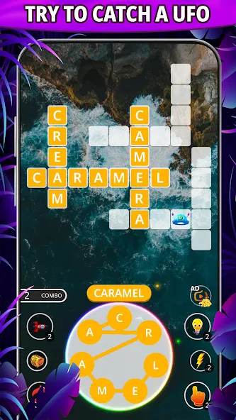 Word connect: word search game МОД/Взлом [Все открыто, Дополнительные деньги и Меню MOD] Screenshot 1