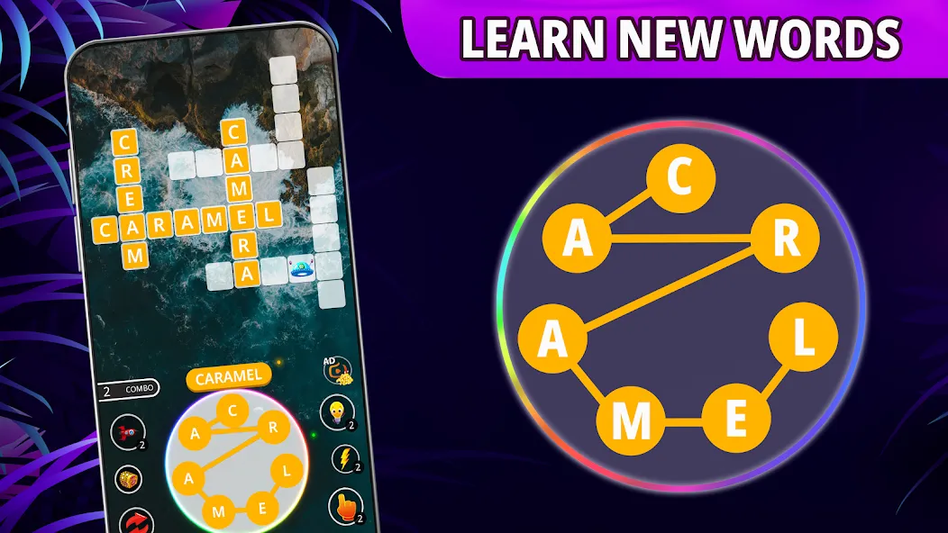 Word connect: word search game МОД/Взлом [Все открыто, Дополнительные деньги и Меню MOD] Screenshot 5