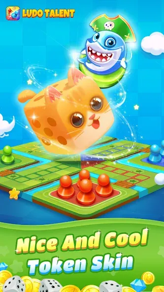 Ludo Talent - Game & Chatroom (Лудо Талент) МОД/Взлом [Деньги, Монеты и Меню MOD] Screenshot 3