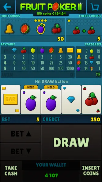 American Poker 90's Casino МОД/Взлом [Все открыто, Дополнительные деньги и Меню MOD] Screenshot 5