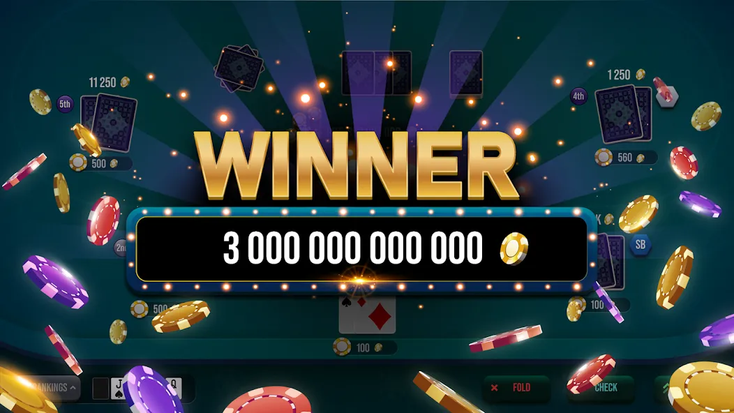 Poker Tour: Texas Holdem World (Покер Тур) МОД/Взлом [Бесконечные деньги, Монеты и Мега MOD] Screenshot 5