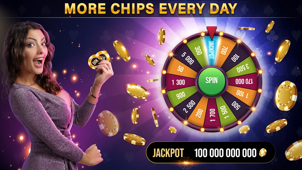Roulette All Star: Casino Game (Рулетка Олл Стар) МОД/Взлом [Меню, Бесконечные монеты и Открытые уровни] Screenshot 3