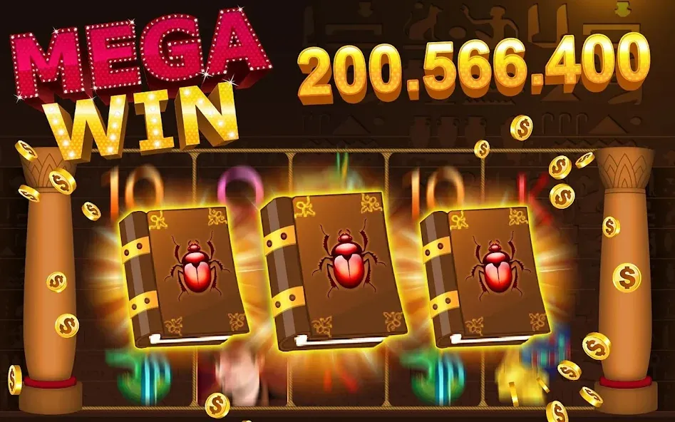 Slots - Slot machines МОД/Взлом [Деньги, Монеты и Меню MOD] Screenshot 2