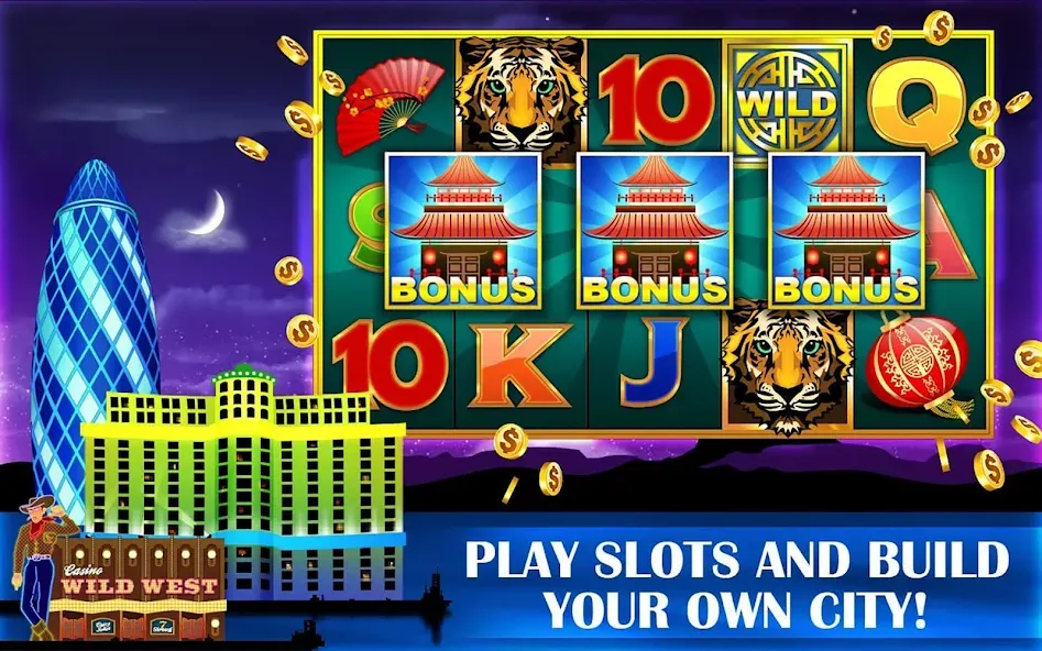 Slots - Slot machines МОД/Взлом [Деньги, Монеты и Меню MOD] Screenshot 4