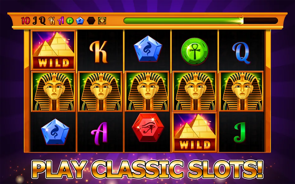Slots - casino slot machines МОД/Взлом [Деньги, Монеты и Меню MOD] Screenshot 2