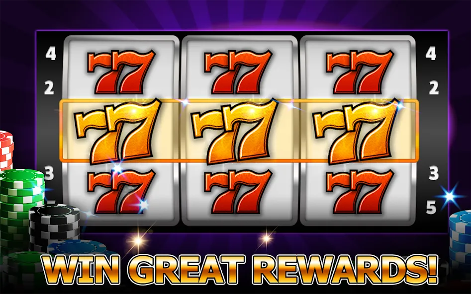 Slots - casino slot machines МОД/Взлом [Деньги, Монеты и Меню MOD] Screenshot 3