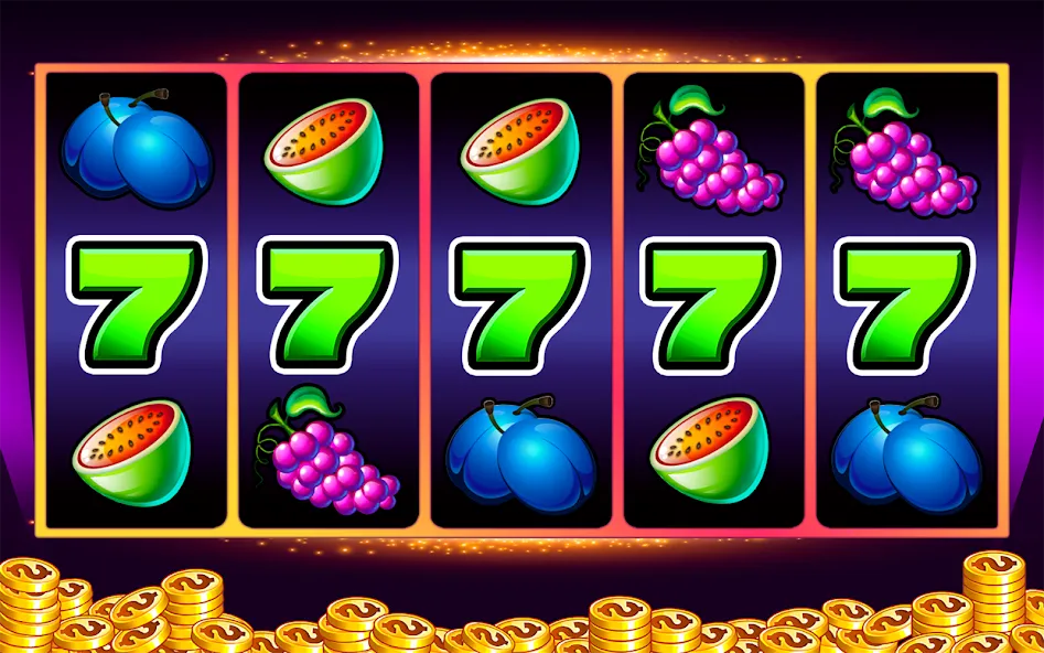 Slots - casino slot machines МОД/Взлом [Деньги, Монеты и Меню MOD] Screenshot 4