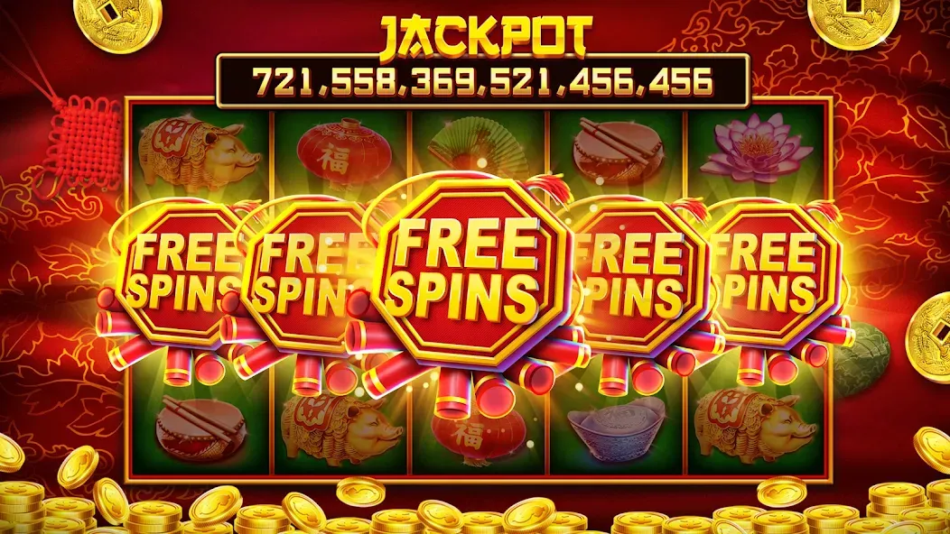 Winning Slots Las Vegas Casino (Виннинг Слотс Лас Вегас Казино) МОД/Взлом [Много денег, Монет и Все открыто] Screenshot 4
