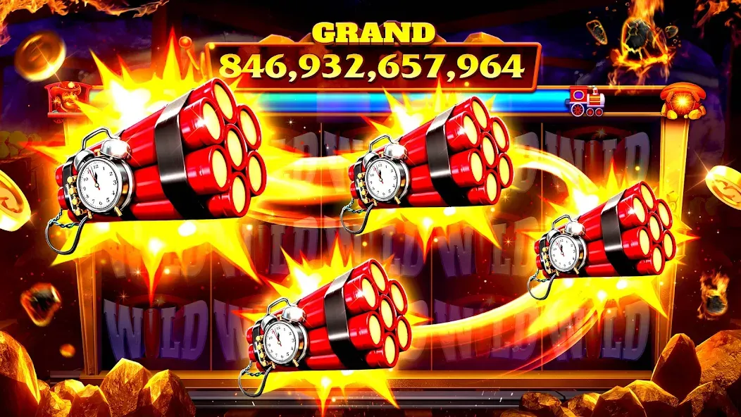Cash Frenzy™ - Casino Slots (Кэш Френзи) МОД/Взлом [Меню, Бесконечные монеты и Открытые уровни] Screenshot 3