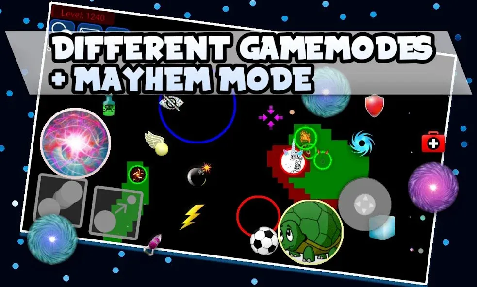 Nebulous.io МОД/Взлом [Деньги, Монеты и Меню MOD] Screenshot 2