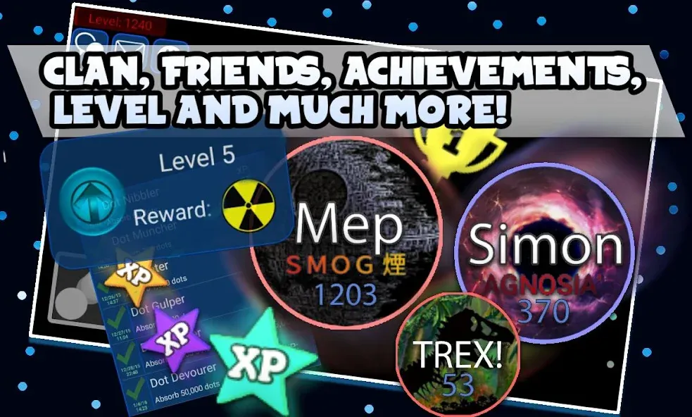 Nebulous.io МОД/Взлом [Деньги, Монеты и Меню MOD] Screenshot 5