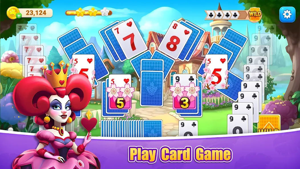 Solitaire Farm МОД/Взлом [Меню, Бесконечные монеты и Открытые уровни] Screenshot 2