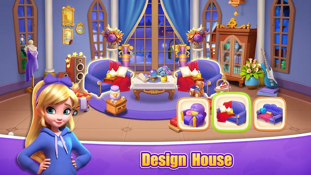 Solitaire Farm МОД/Взлом [Меню, Бесконечные монеты и Открытые уровни] Screenshot 4