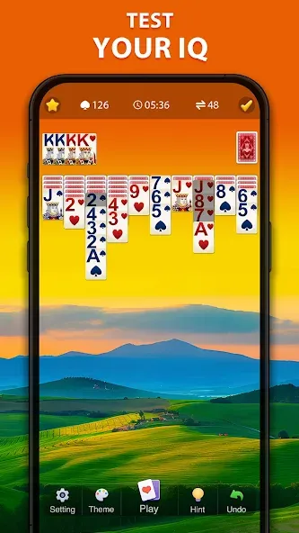Spider Solitaire Classic МОД/Взлом [Много денег, Монет и Все открыто] Screenshot 4