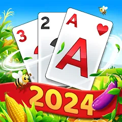 Скачать Solitaire Tripeaks - Farm Trip взлом на много денег и без рекламы на андроид