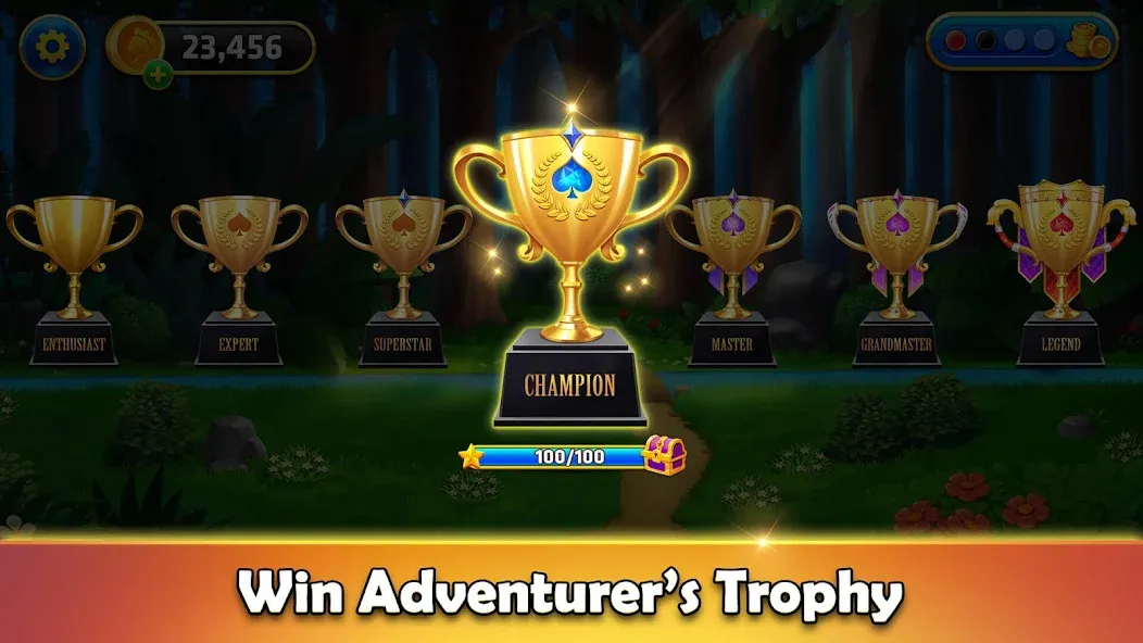 Tripeaks Solitaire - Home Town МОД/Взлом [Меню, Бесконечные монеты и Открытые уровни] Screenshot 5
