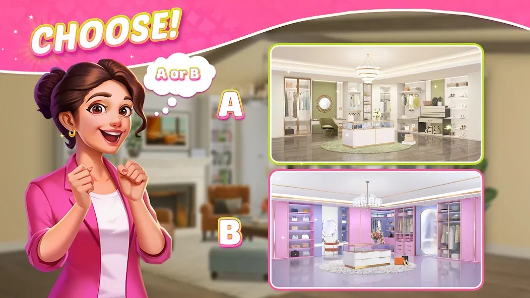Solitaire Dream Decor (Дрим Декор) МОД/Взлом [Много денег, Монет и Все открыто] Screenshot 5