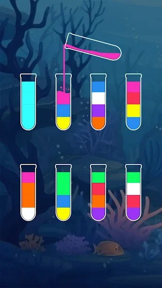SortPuz™: Water Sort Puzzle (СортПаз) МОД/Взлом [Много денег, Монет и Все открыто] Screenshot 2