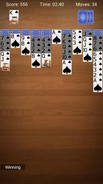 Spider Solitaire - Card Games МОД/Взлом [Много денег, Монет и Все открыто] Screenshot 5